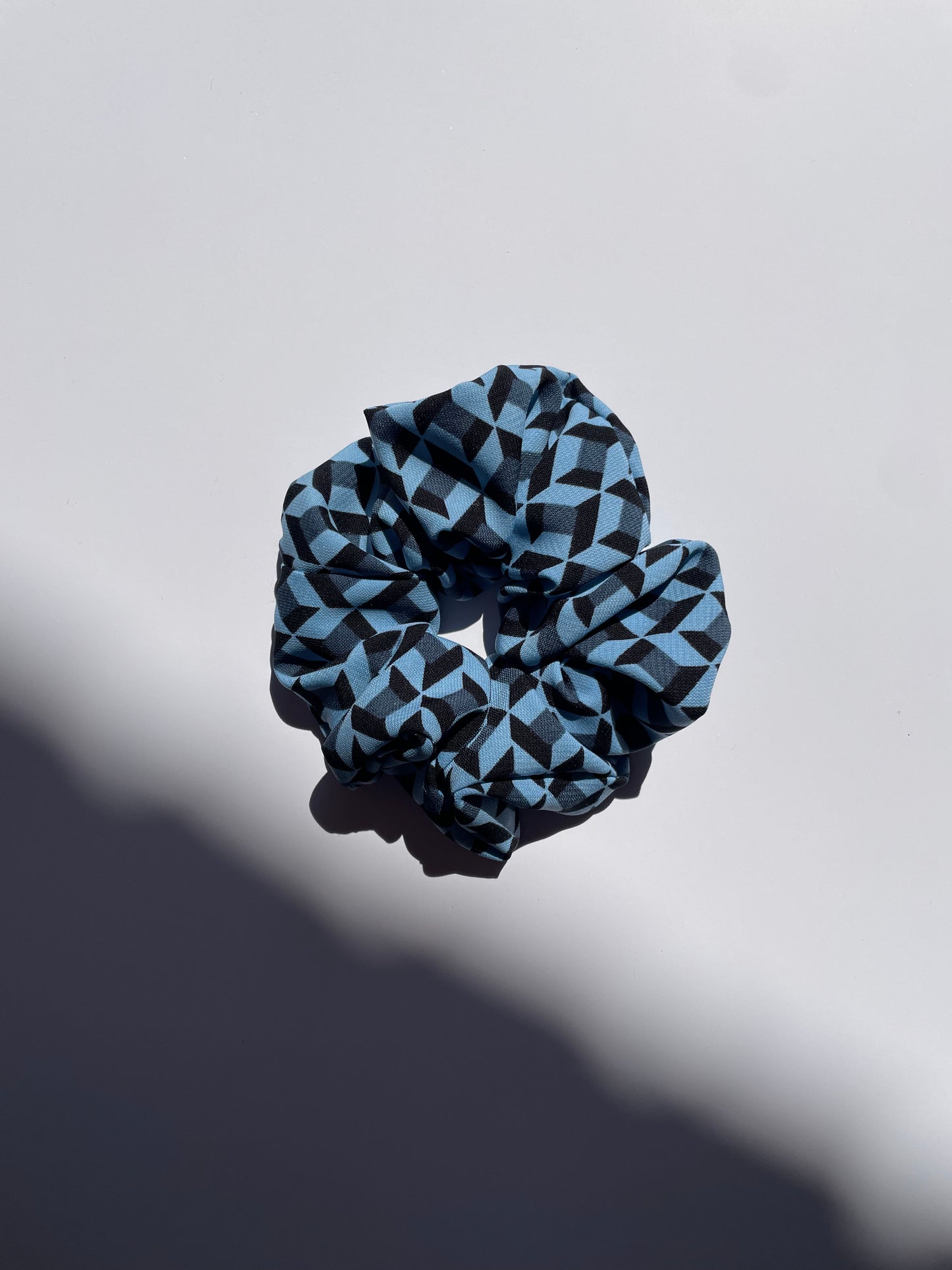 Scrunchie - Blue Graphic